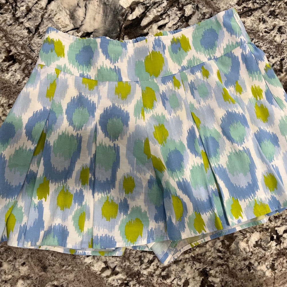 Emily McCarthy Party Short - Cheetah Ikat